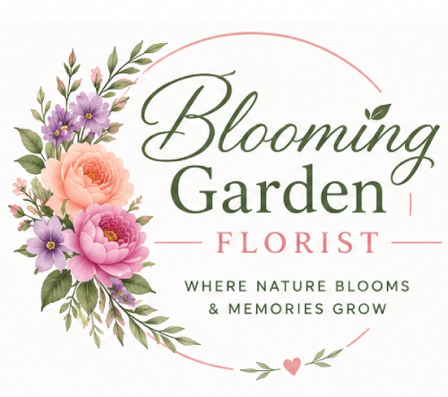 Blooming Garden Florist Logo
